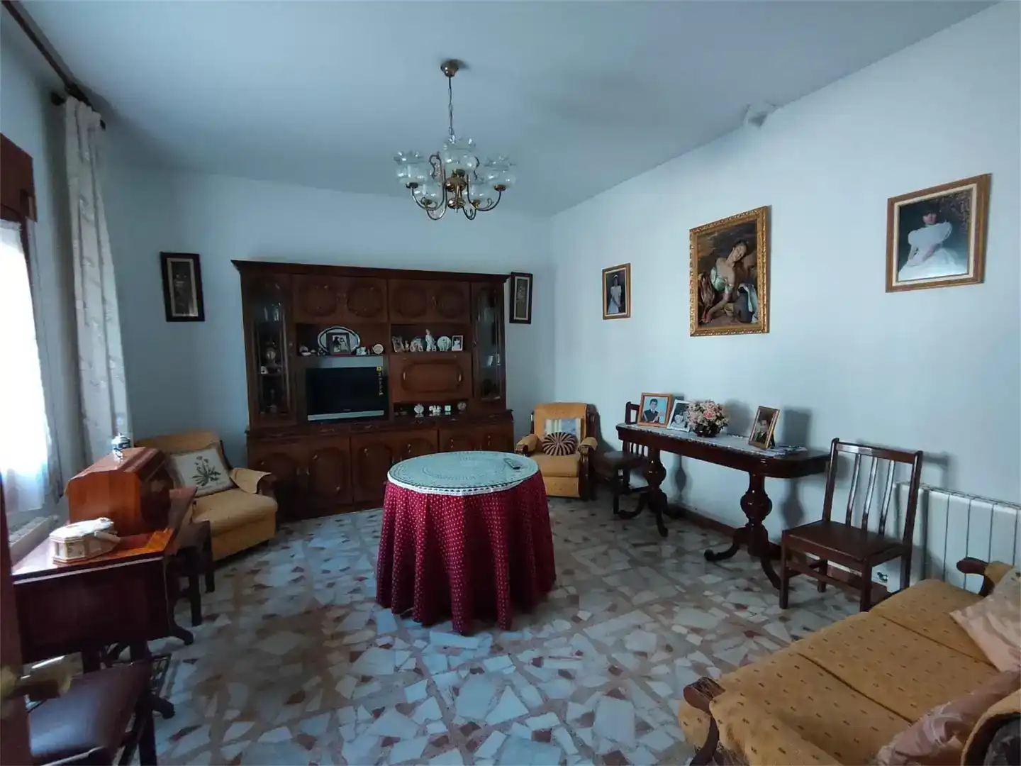 Sala de estar de Casa o chalet en venta en San Clemente con Balcón