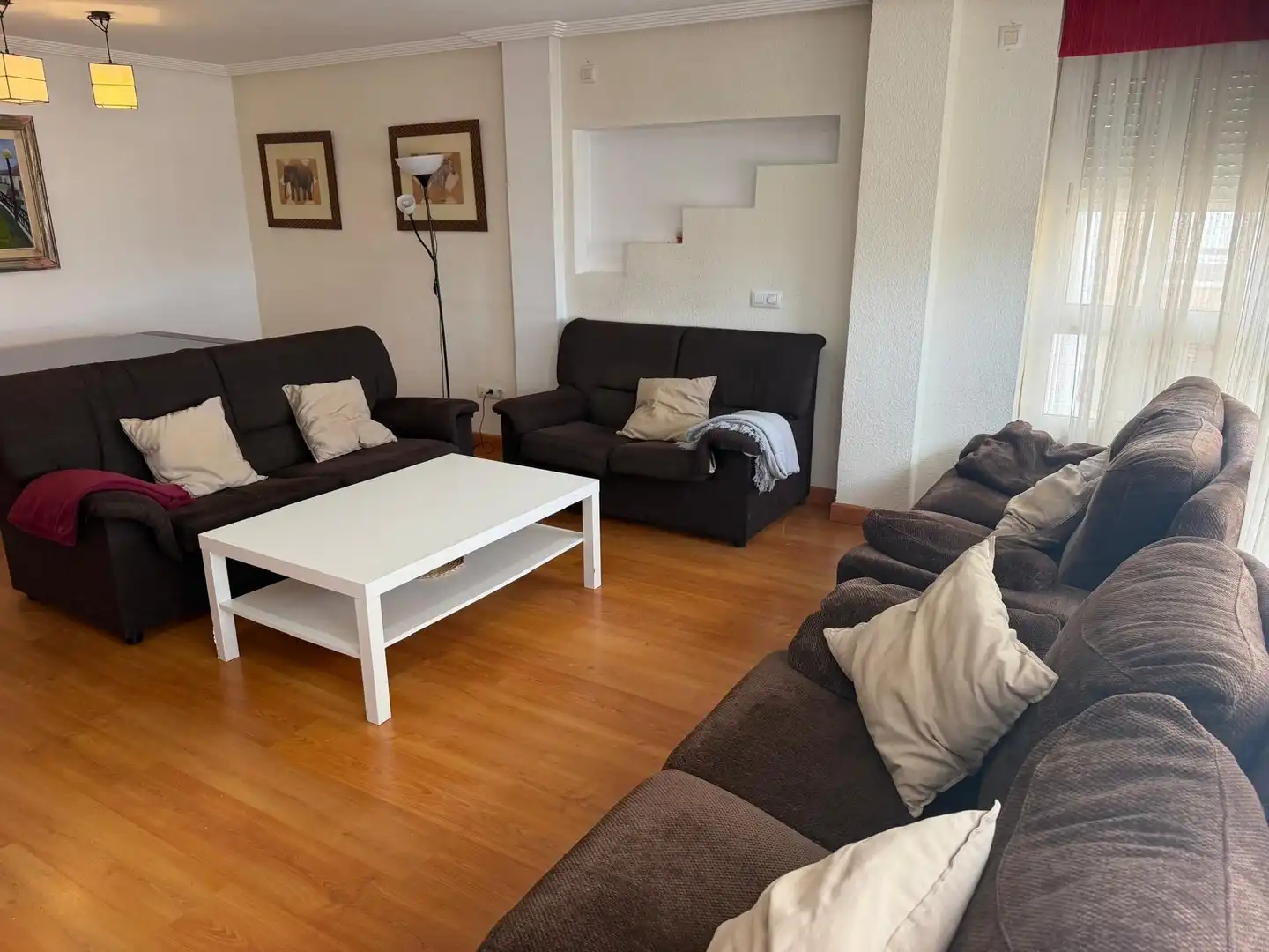 Living room of Flat for rent in Cartagena  with Furnished