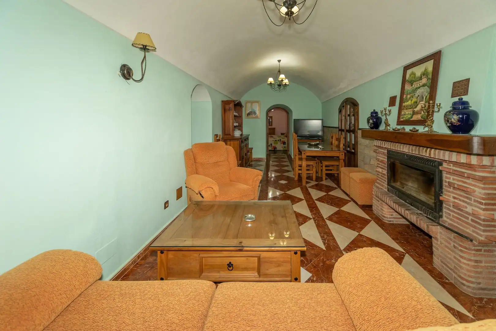 Living room of Country homes for sale in Guadix  with Terrace, Storage room and Furnished