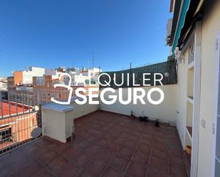 Exterior view of Attic to rent in  Madrid Capital  with Air Conditioner, Heating and Terrace