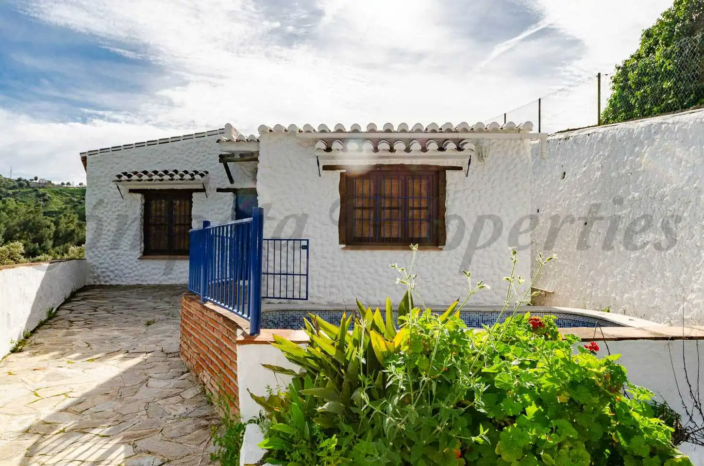 Detached house with pool for sale in Cómpeta