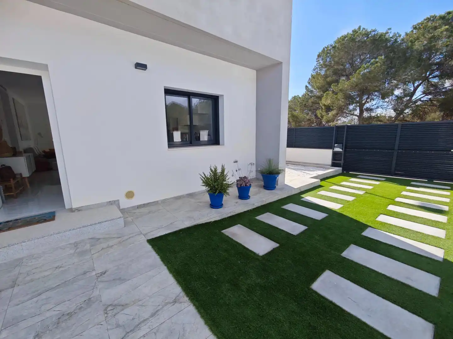 Jardín de Casa o chalet en venta en Pilar de la Horadada con Calefacción, Jardín privado y Terraza