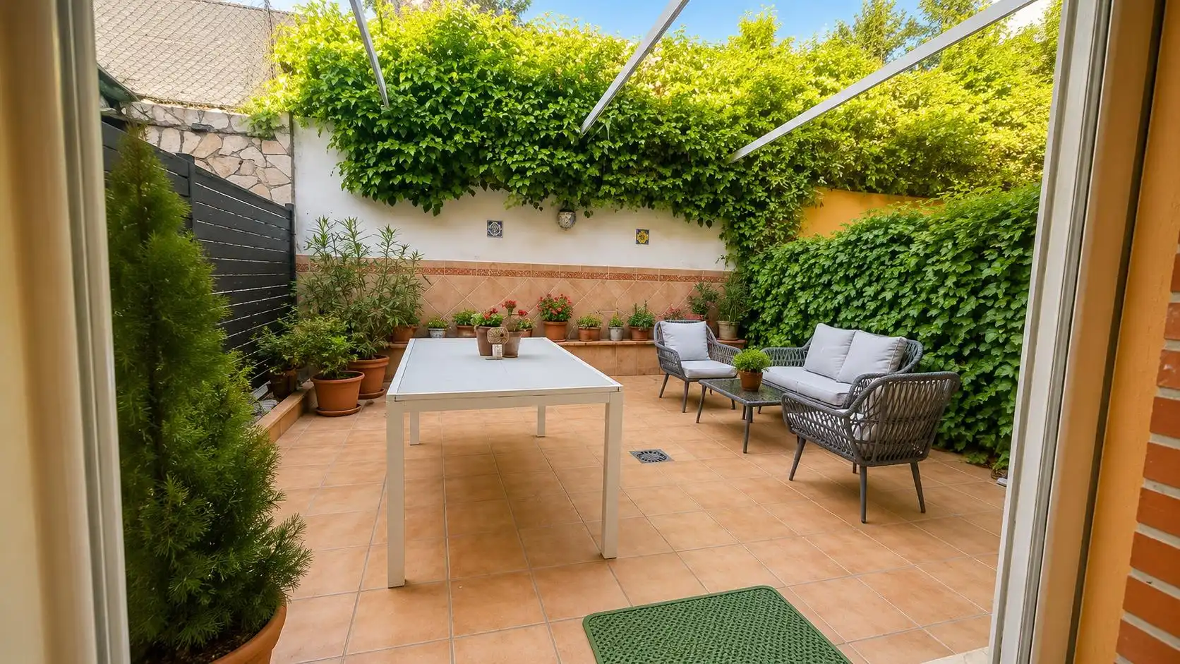 Terrace of Detached homes for rent in Majadahonda  with Air Conditioner, Heating and Private garden