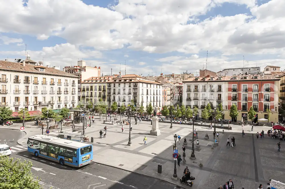 Exterior view of Flat for rent in Madrid  with Air Conditioner, Heating and Furnished