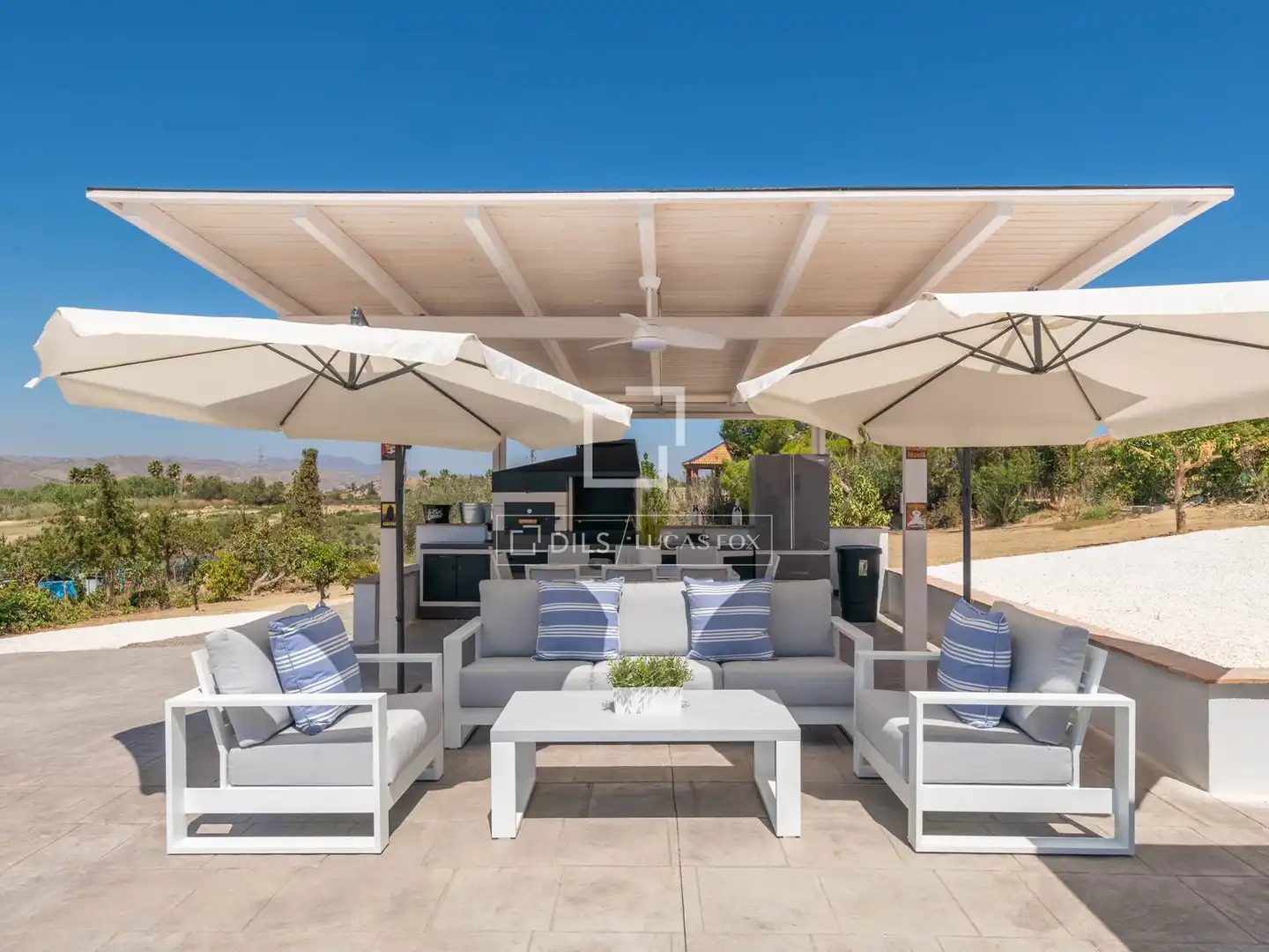 Terrassa de Finca rústica en venda en Cártama amb Aire condicionat, Jardí privat i Terrassa