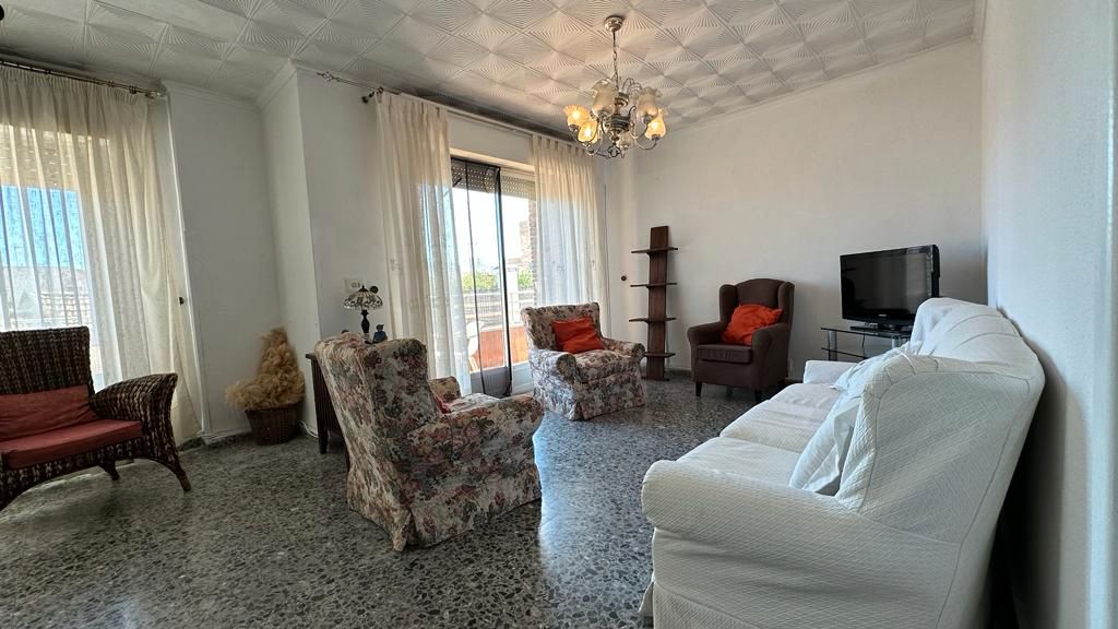 Sala d'estar de Pis de lloguer en Cartagena amb Aire condicionat, Calefacció i Terrassa
