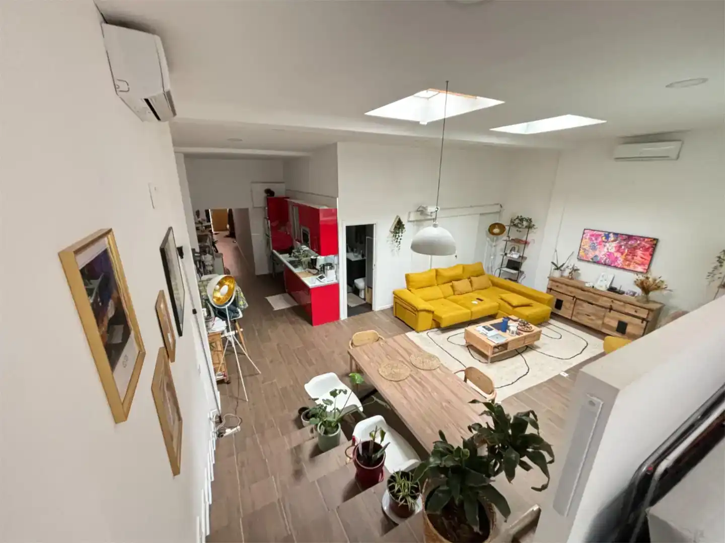 Sala de estar de Local de alquiler en Madrid con Aire acondicionado y Amueblado