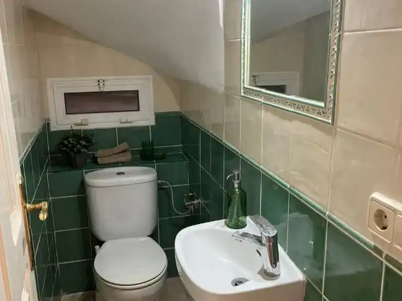 Badezimmer von Maisonette zur Miete in San Bartolomé de Tirajana mit Klimaanlage, Schwimmbad und Möbliert