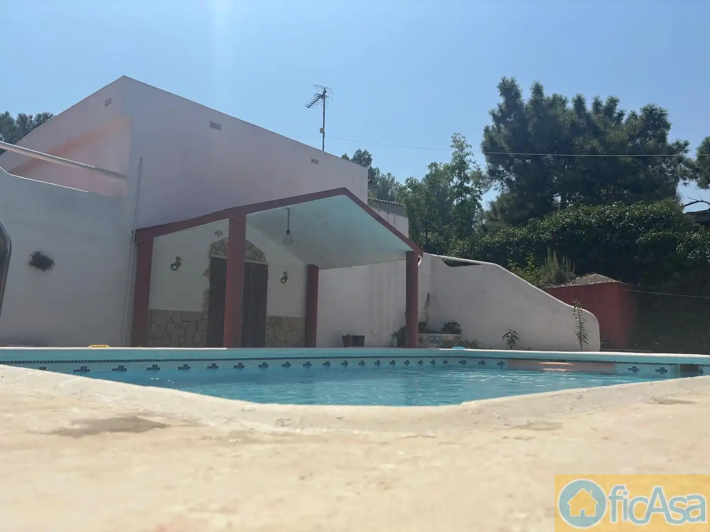 Piscina de Casa o chalet en venta en La Pobla de Tornesa con Terraza, Trastero y Piscina