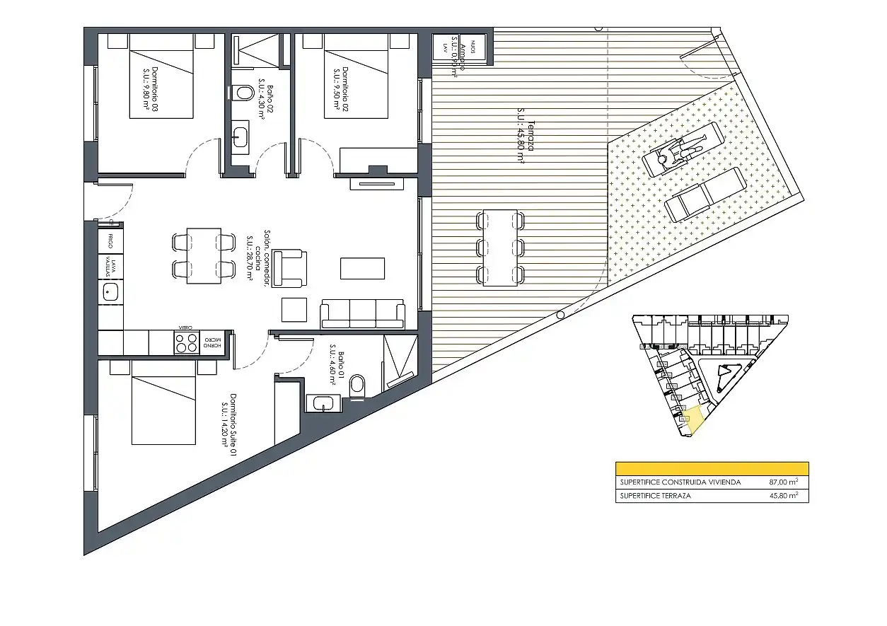 Apartment mit Terrasse zum Verkauf in San Fulgencio, imagen 15