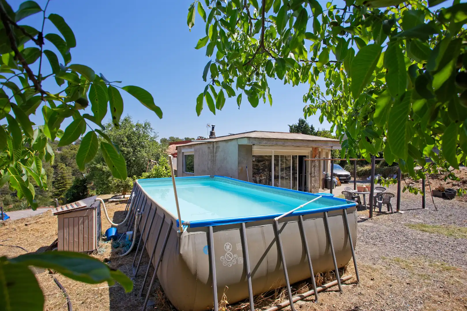 Piscina de Casa o chalet en venta en Vallirana con Aire acondicionado, Calefacción y Jardín privado