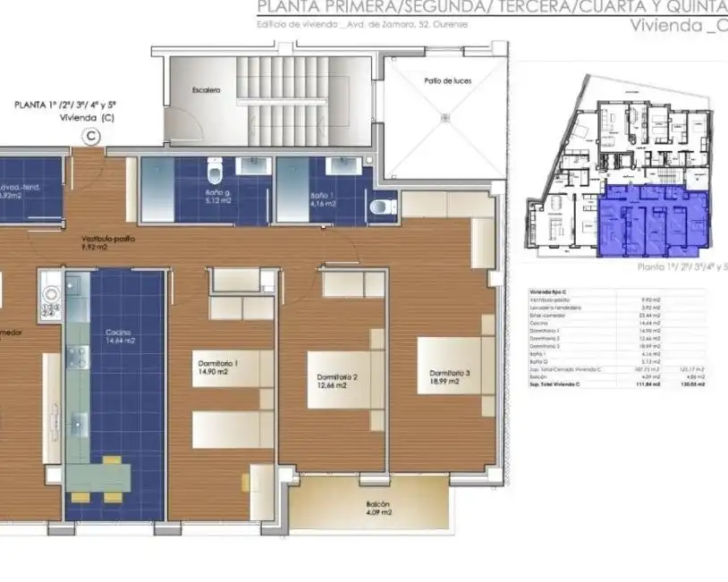 Flat with lift for sale in Posío, imagen 2