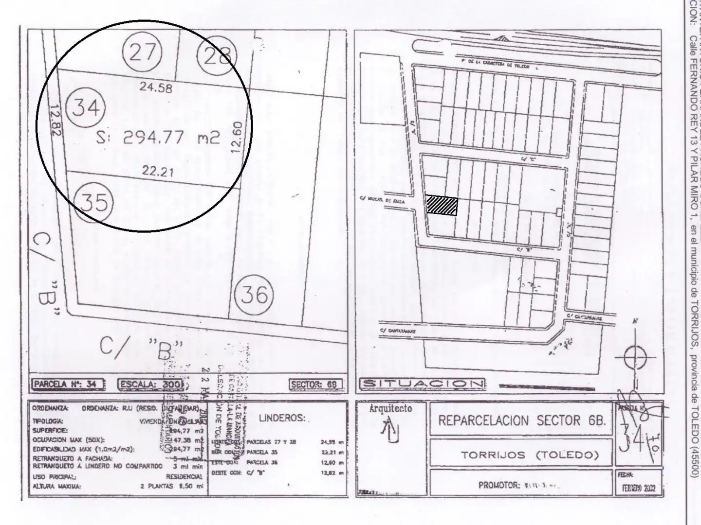 Terreny residencial en venda a Calle Fernando Rey 13, imagen 9