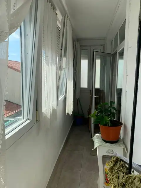 Terraza de Piso de alquiler en  Pamplona / Iruña con Calefacción, Parquet y Amueblado