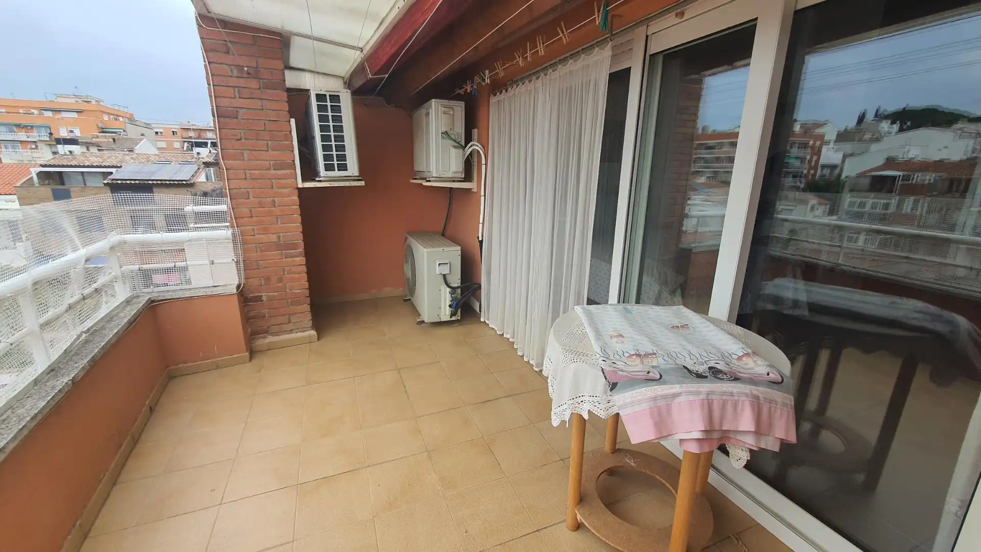 Balcony of Flat for sale in Canet de Mar  with Air Conditioner