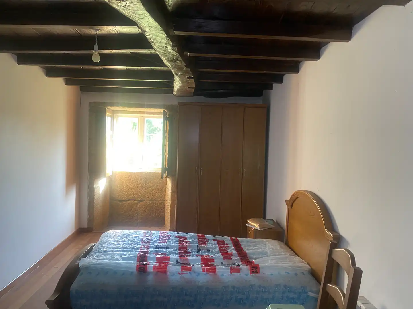 Bedroom of Houses for sale in Lalín  with Private garden, Parquet flooring and Terrace