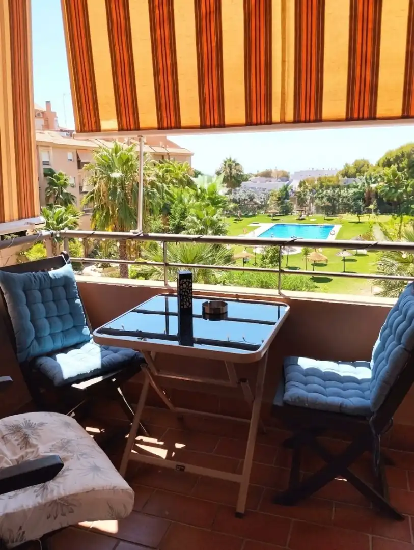 Terrace of Flat for sale in Málaga  with Terrace, Furnished and Community pool