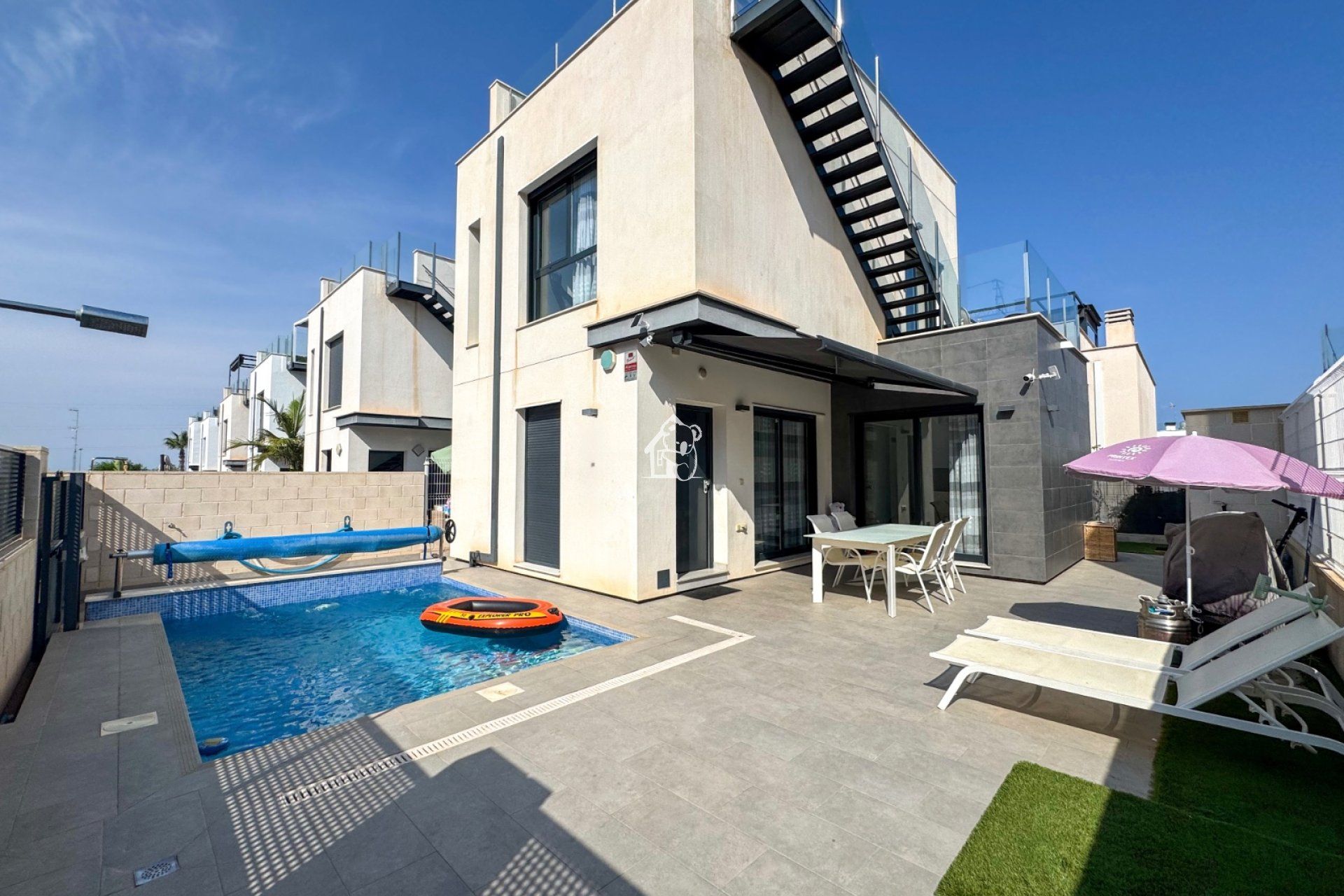 Piscina de Casa o chalet de alquiler en Orihuela con Piscina, Amueblado y Piscina comunitaria