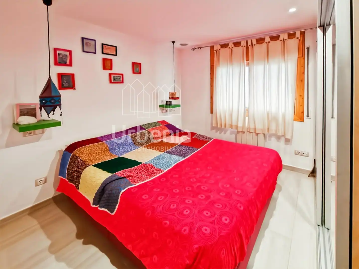 Bedroom of Flat for sale in Mataró  with Heating, Terrace and Storage room