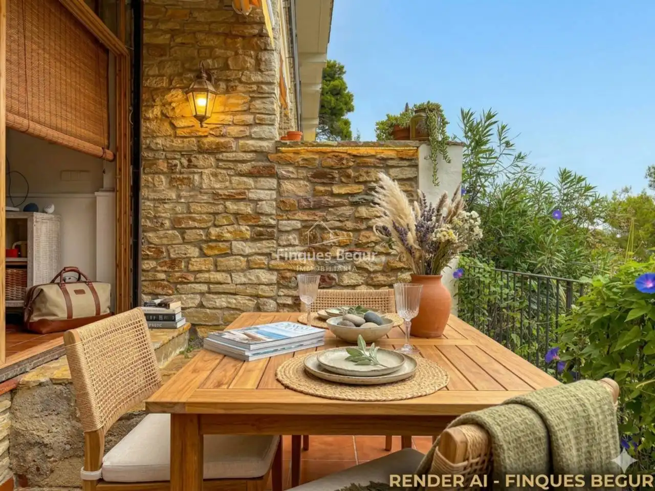 Terrace of Apartments for sale in Begur  with Terrace, Furnished and Balcony