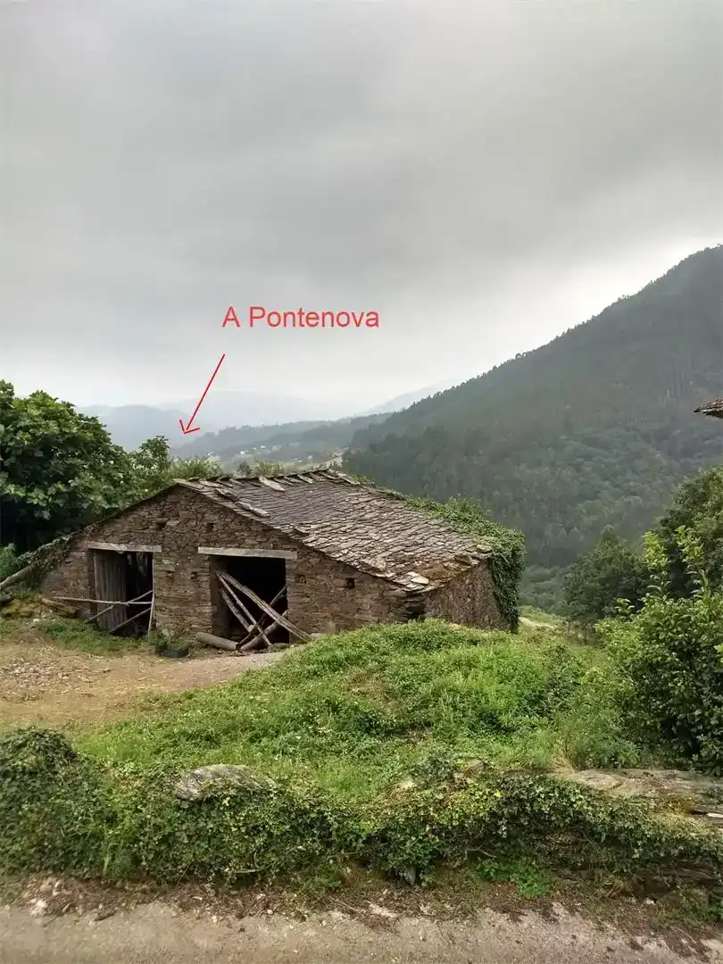 Vista exterior de Piso en venta en A Pontenova   con Amueblado