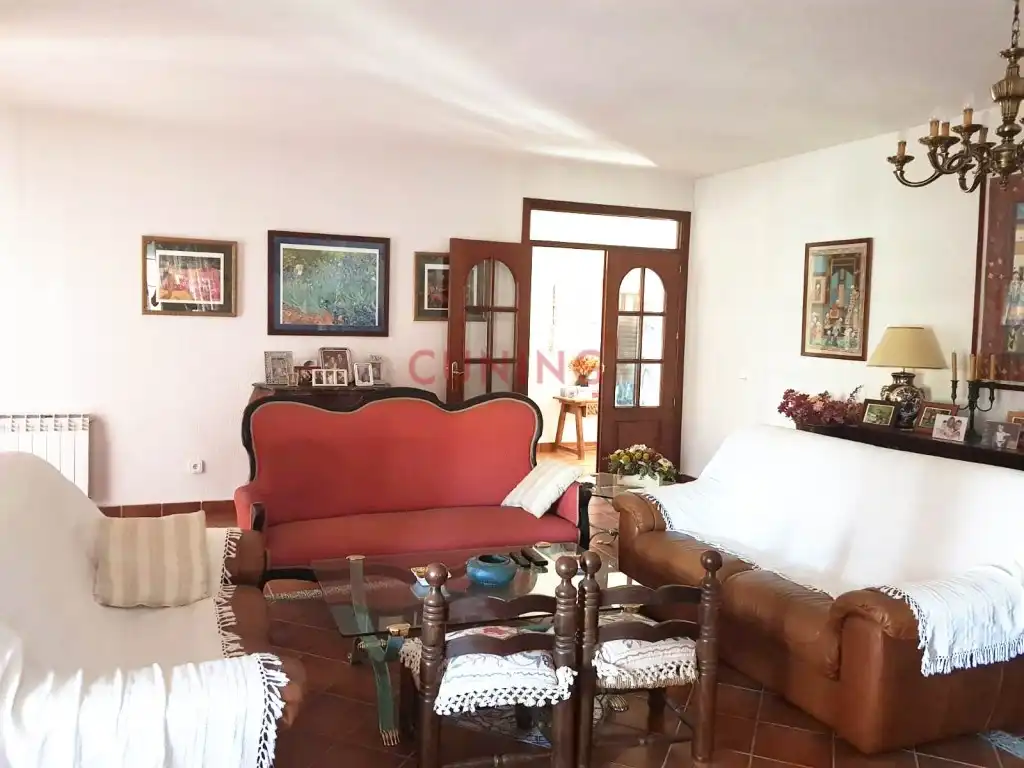 Sala de estar de Casa o chalet en venta en Nombela con Piscina
