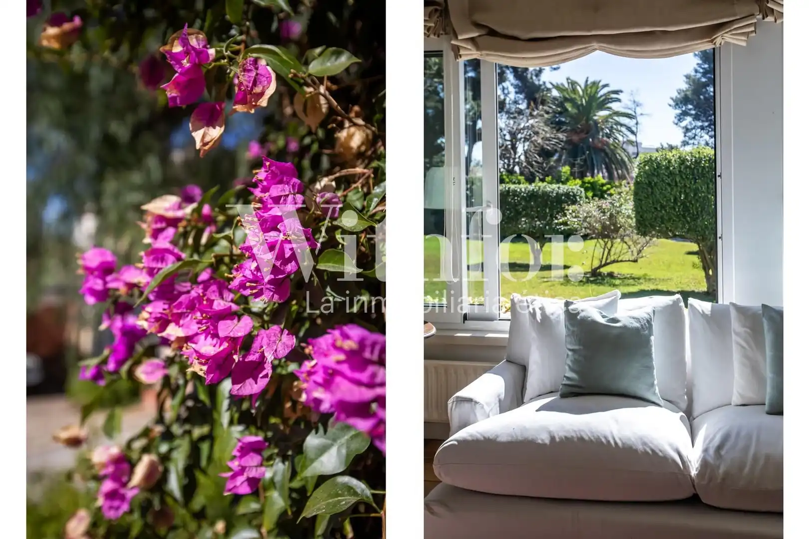 Garden of Houses for rent in Esplugues de Llobregat  with Air Conditioner, Heating and Private garden
