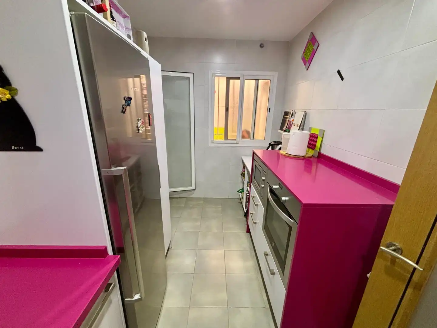 Kitchen of Flat for sale in Benalmádena  with Air Conditioner, Private garden and Terrace