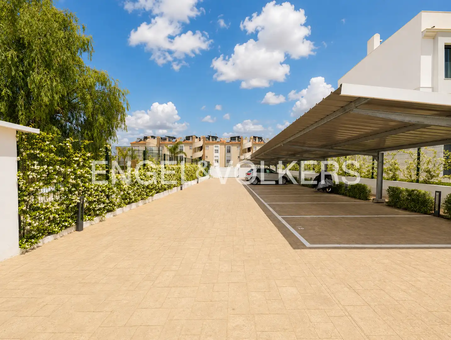 Parking of Flat for sale in Dénia  with Heating and Swimming Pool