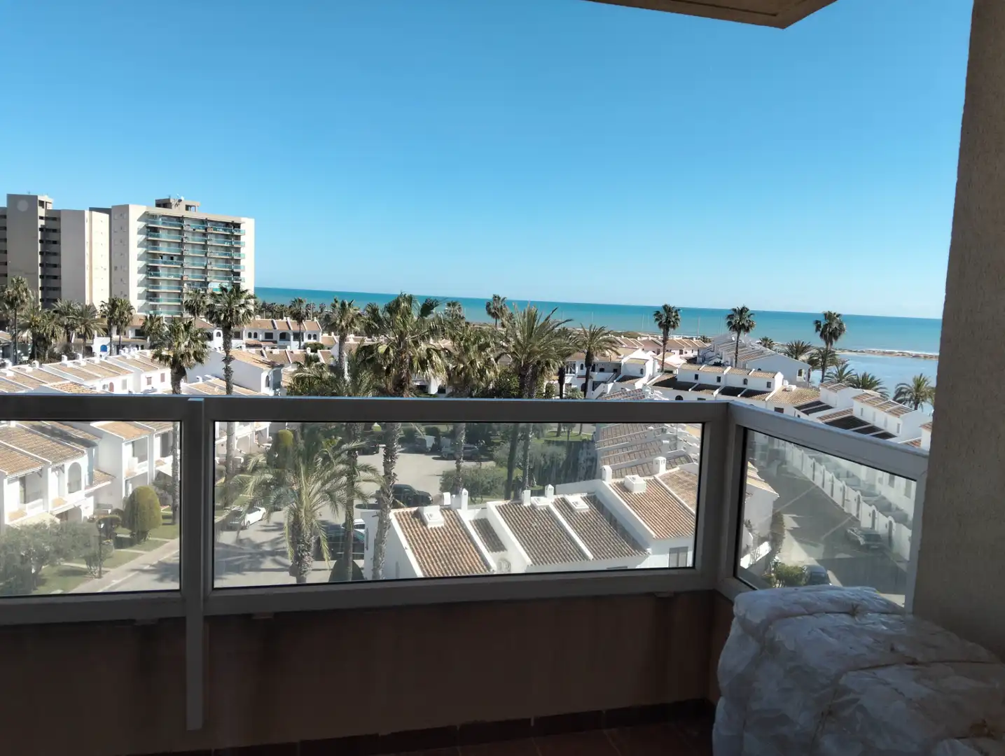Bedroom of Flat for sale in La Manga del Mar Menor  with Air Conditioner, Heating and Private garden