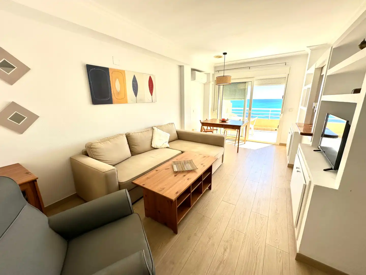Sala de estar de Ático en venta en Torrevieja con Aire acondicionado, Calefacción y Terraza
