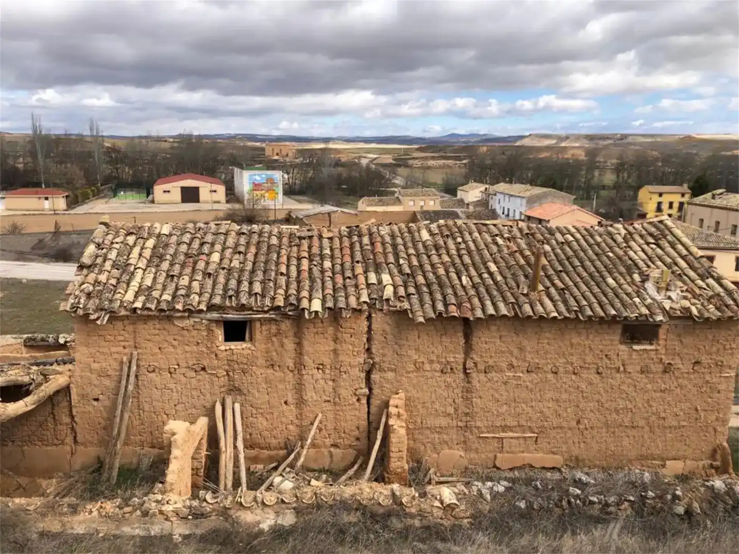 Vista exterior de Casa o chalet en venta en Monteagudo de las Vicarías