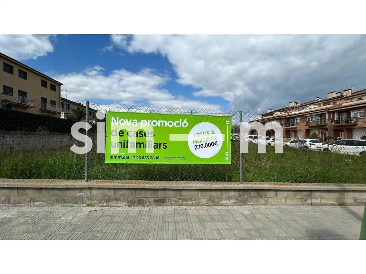 Vista exterior de Casa o xalet en venda en Manlleu amb Calefacció, Jardí privat i Terrassa