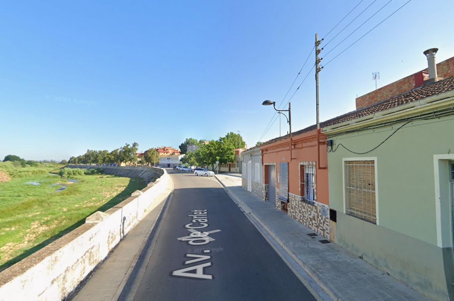 Vista exterior de Casa adosada en venda en Algemesí