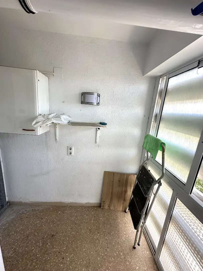 Kitchen of Flat for sale in Badalona  with Air Conditioner, Heating and Parquet flooring