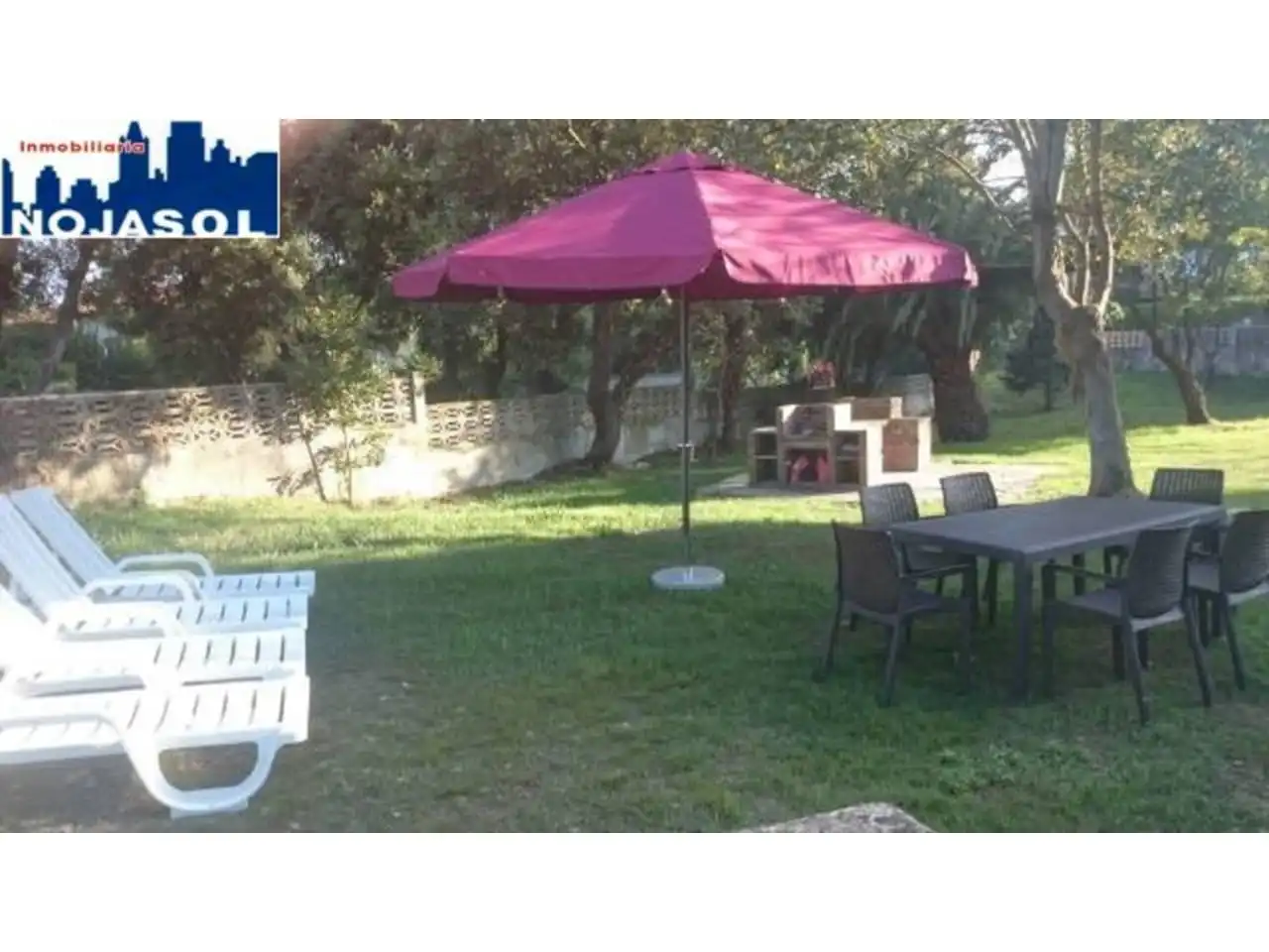 Jardín de Casa o chalet de alquiler en Noja con Terraza y Amueblado