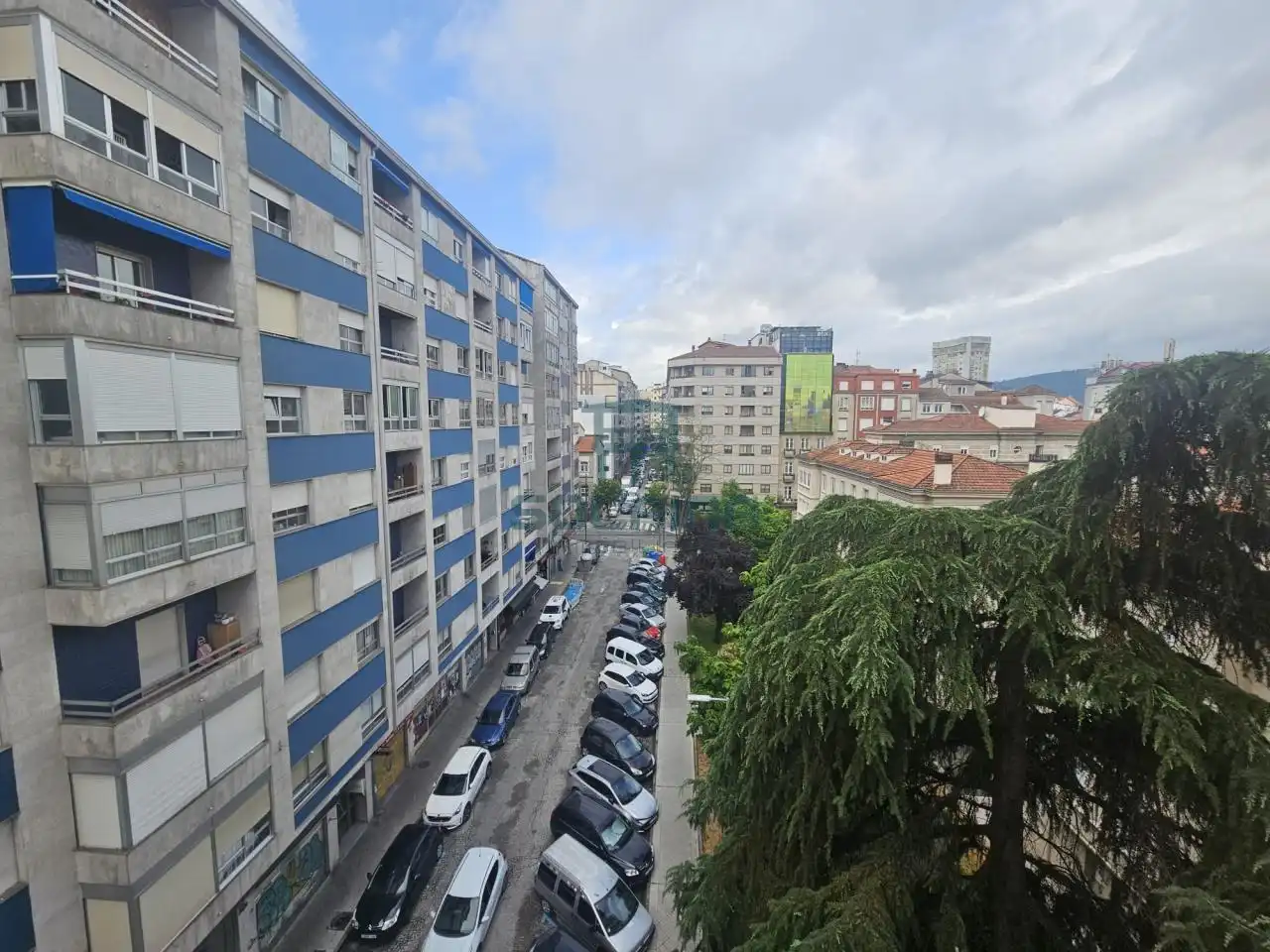 Exterior view of Flat for sale in Ourense Capital   with Heating and Balcony