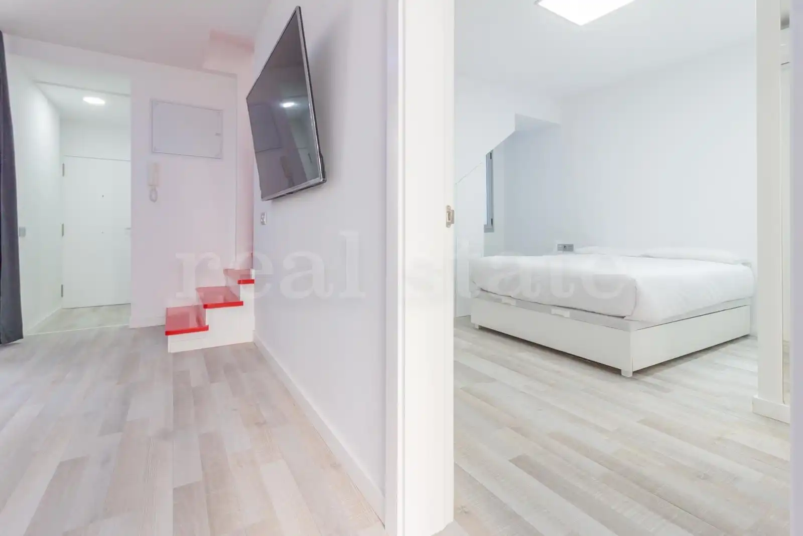 Bedroom of Attic for rent in Las Palmas de Gran Canaria  with Air Conditioner, Terrace and Furnished