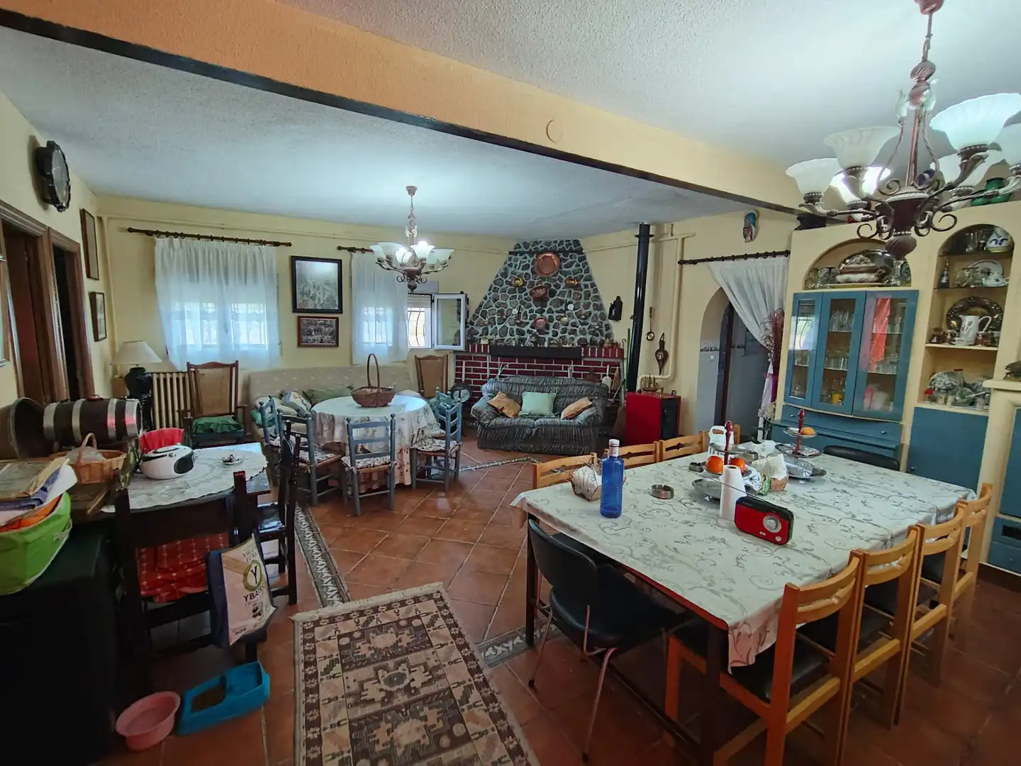 Esszimmer von Country house zum Verkauf in Chinchón mit Privatgarten, Schwimmbad und Möbliert