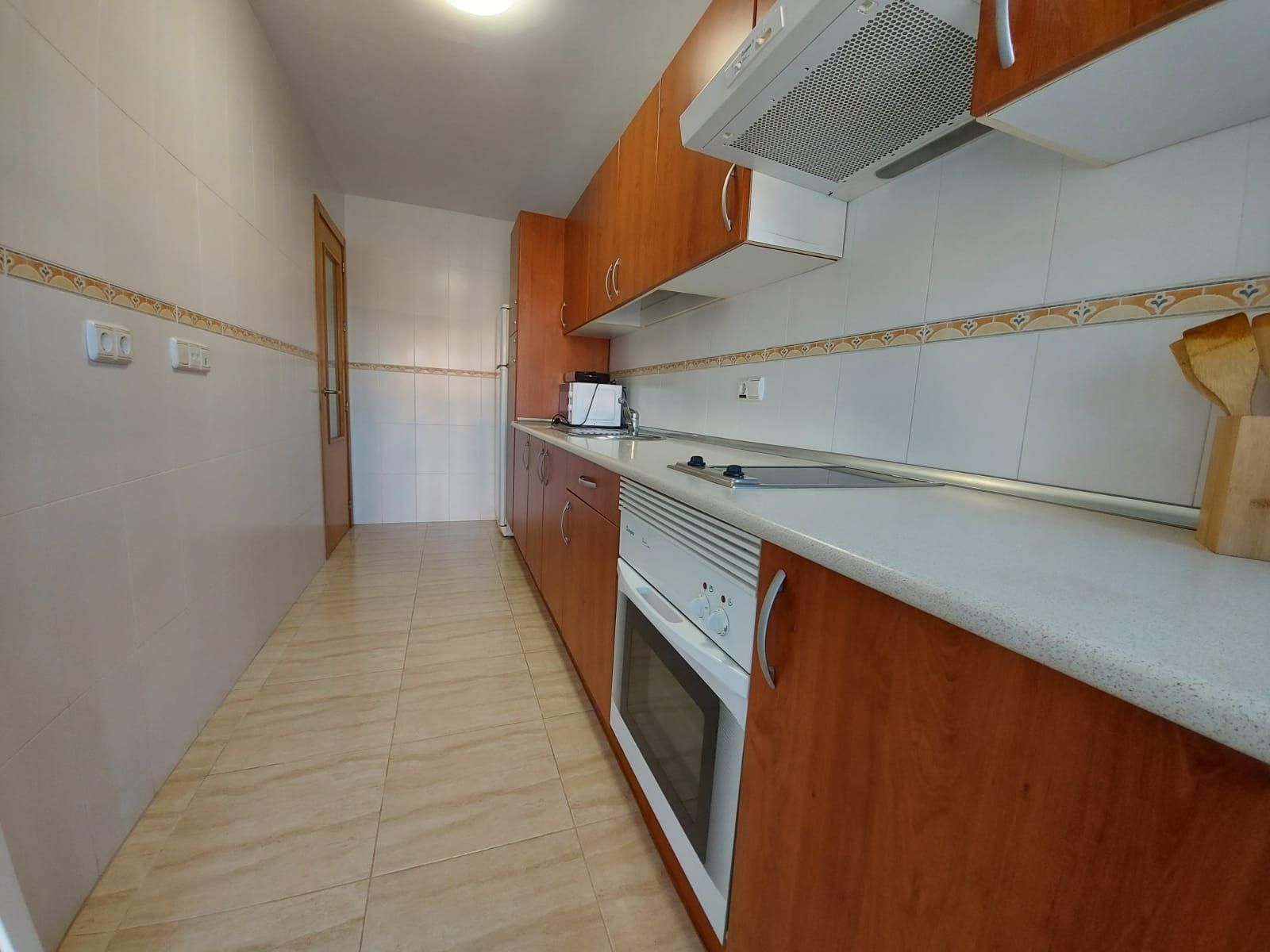Kitchen of Flat for rent in El Ejido  with Air Conditioner, Terrace and Furnished