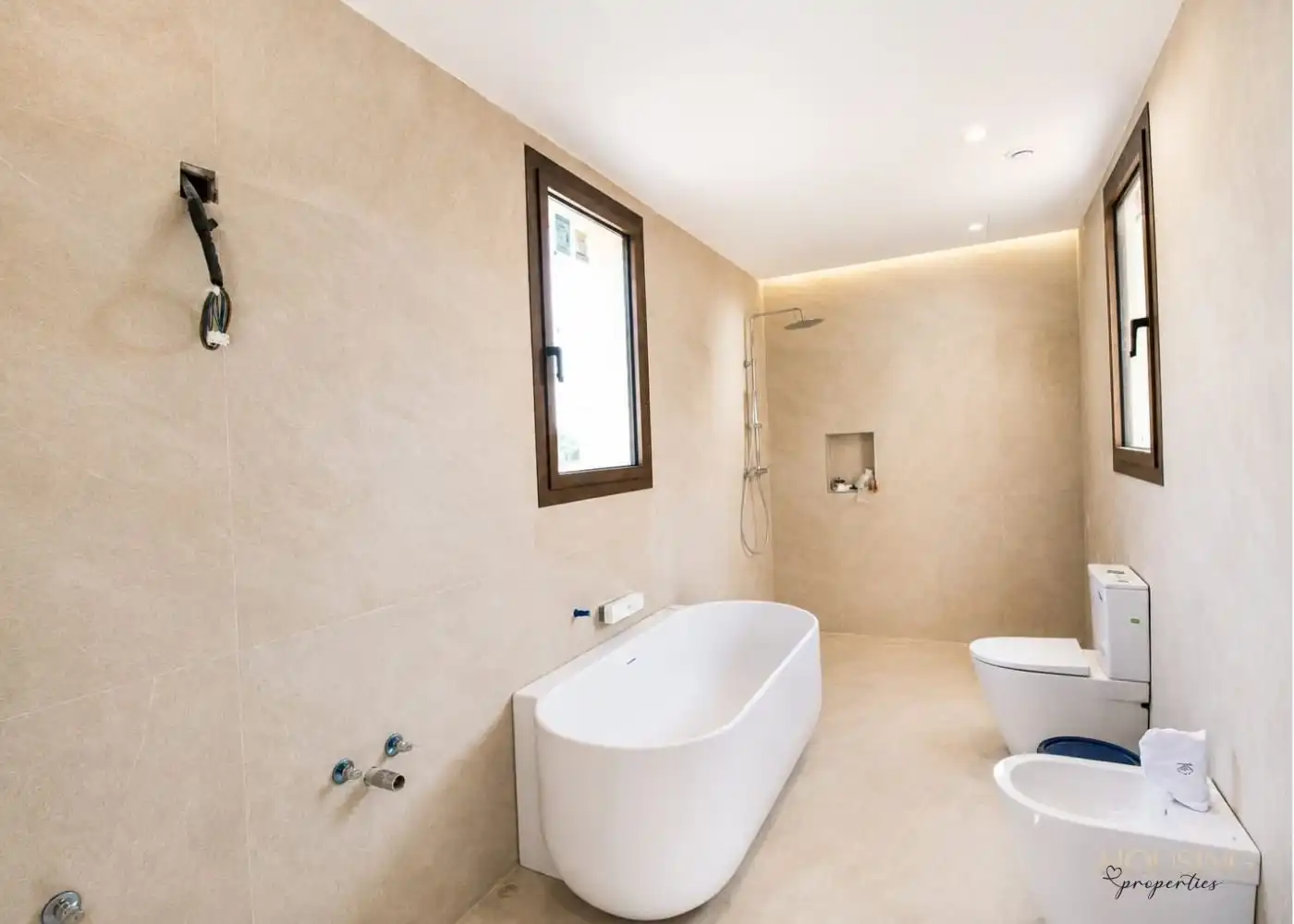 Bathroom of Country homes for rent in Consell  with Air Conditioner, Heating and Private garden