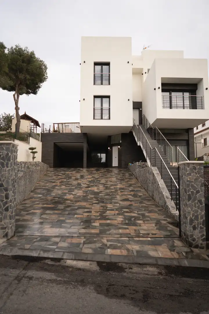 Vista exterior de Casa o xalet en venda en Oropesa del Mar / Orpesa amb Aire condicionat, Calefacció i Jardí privat