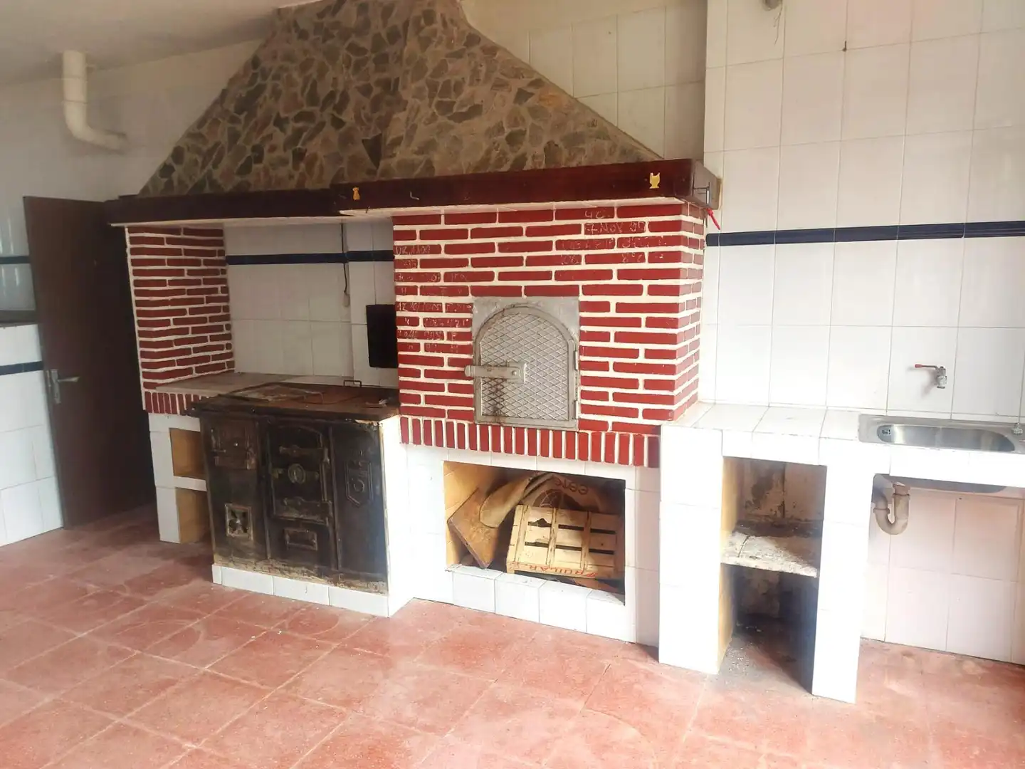 Cocina de Finca rústica en venta en El Rosario con Jardín privado, Terraza y Alarma