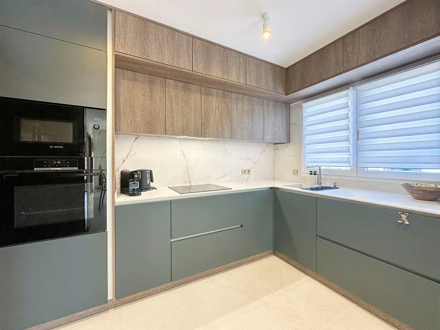 Cuina de Casa o xalet en venda en Calpe / Calp amb Aire condicionat, Calefacció i Jardí privat