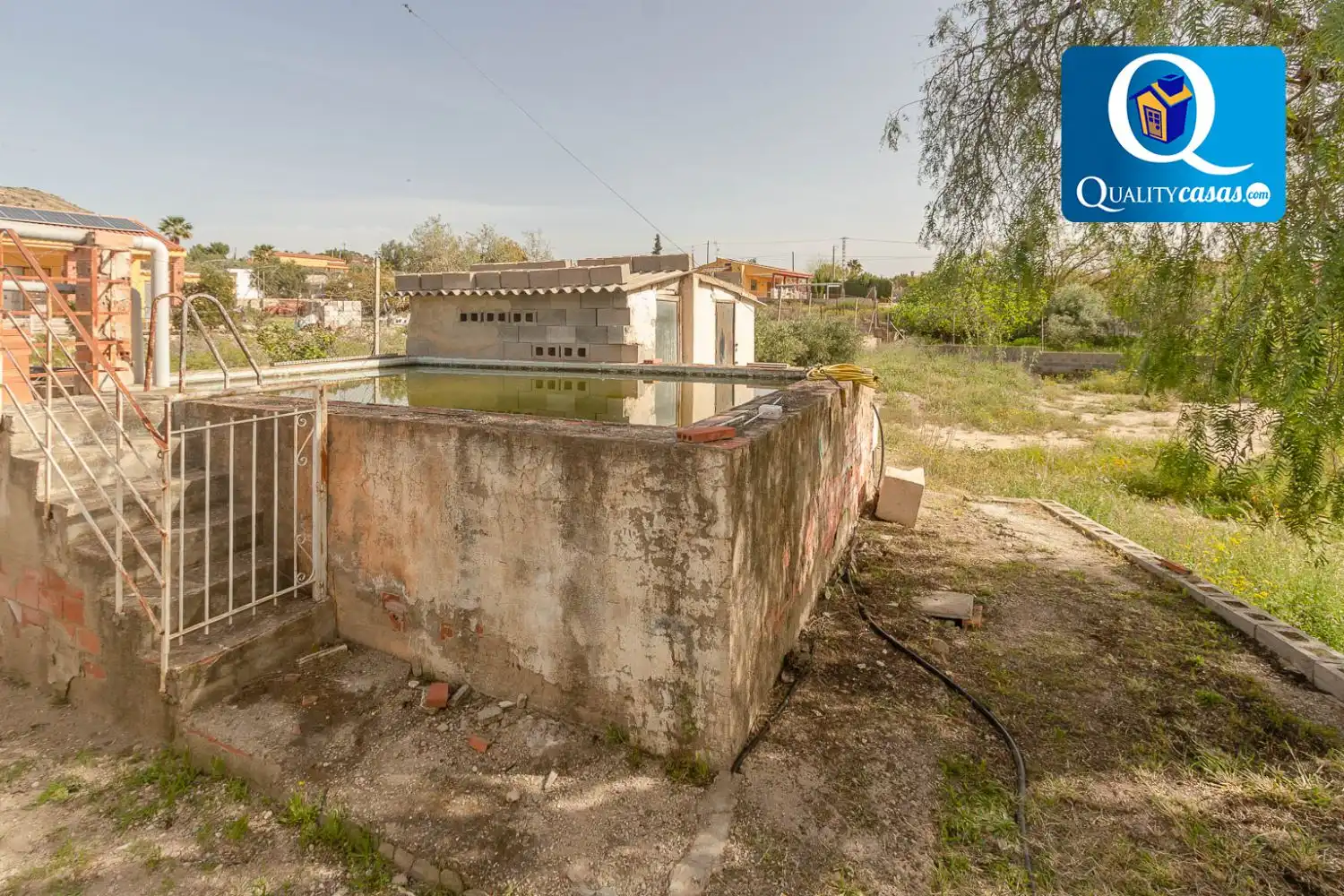 Piscina de Finca rústica en venda en Alicante / Alacant amb Aire condicionat, Terrassa i Traster