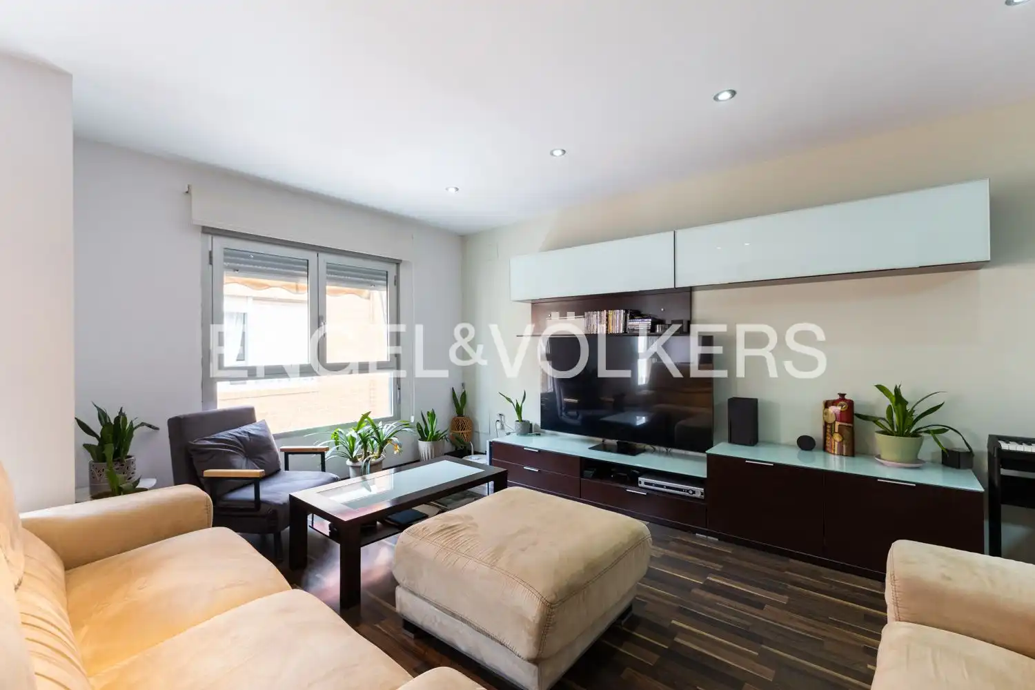 Sala de estar de Piso en venta en Sueca con Aire acondicionado, Calefacción y Parquet