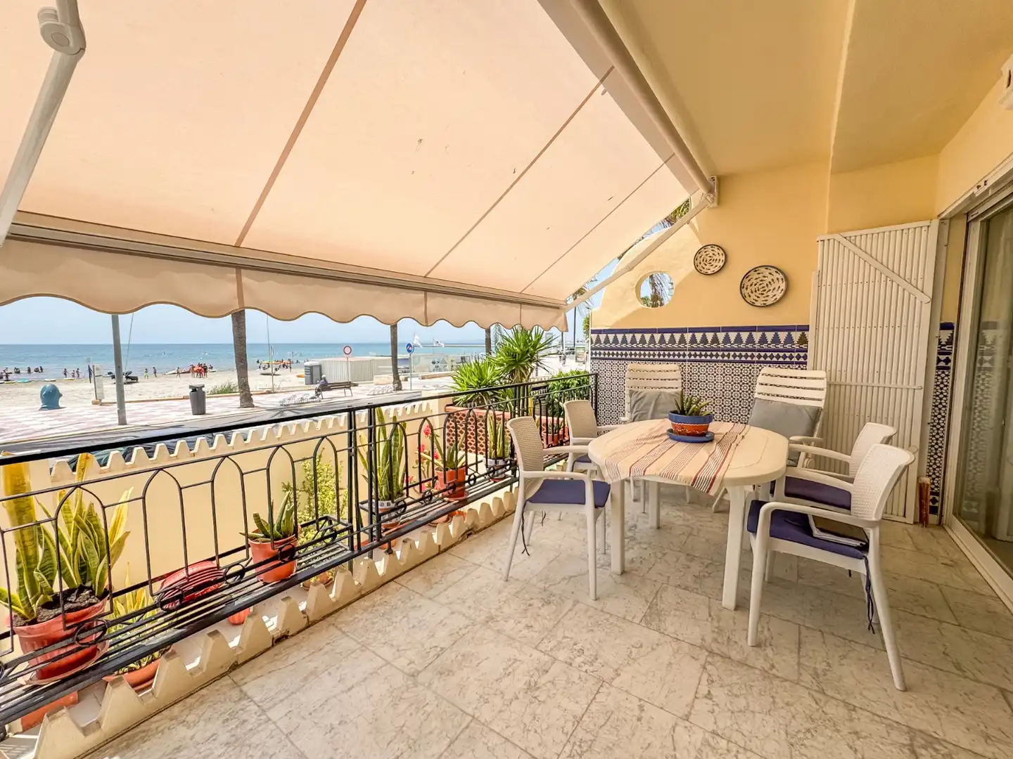 Terrace of Duplexes for rent in Santa Pola  with Air Conditioner, Private garden and Terrace