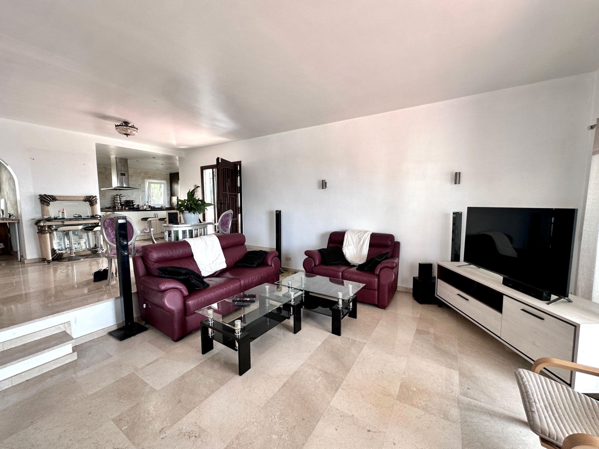 Living room of House or chalet for sale in Benalmádena  with Air Conditioner, Private garden and Terrace