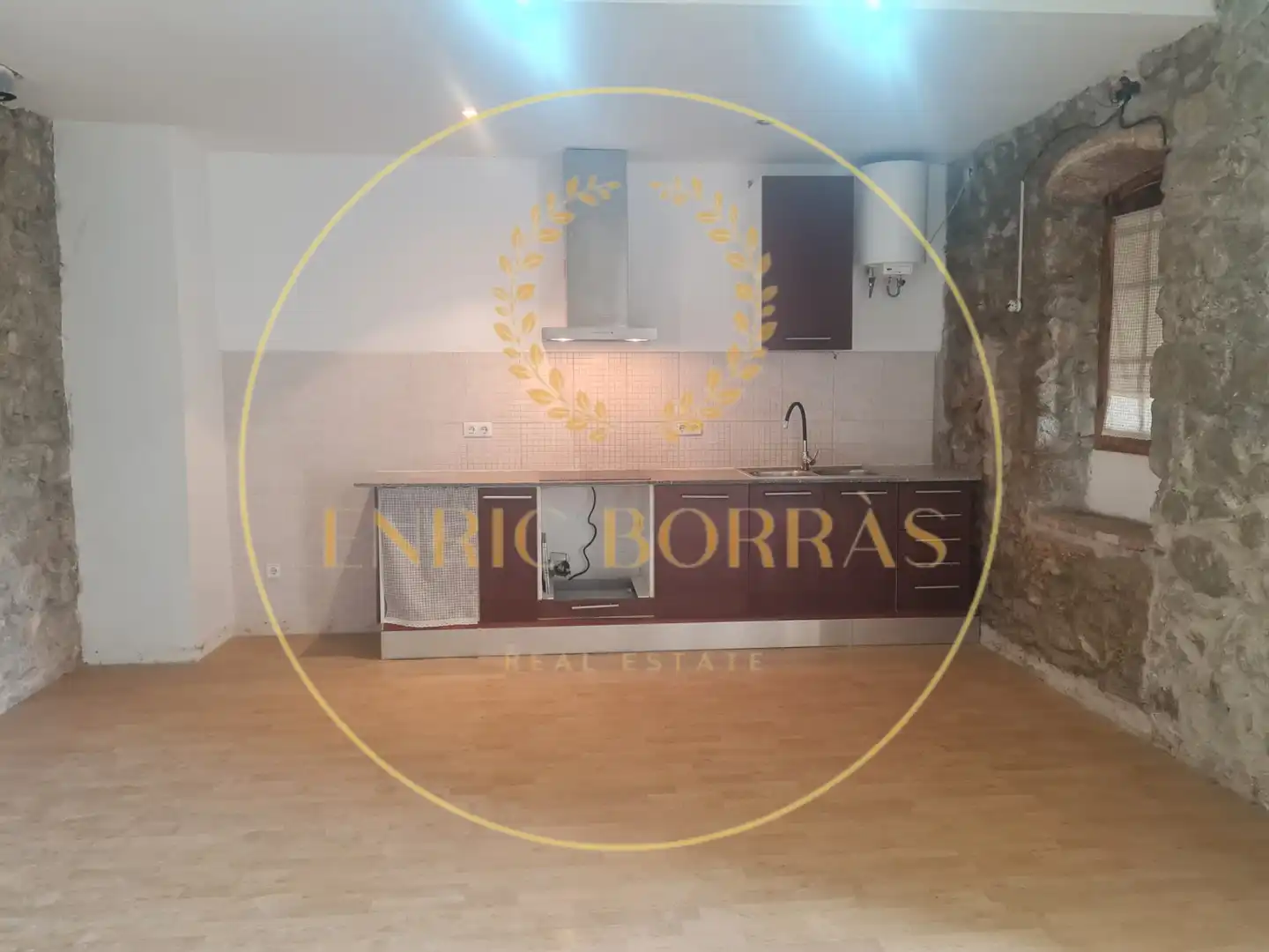 Cocina de Piso en venta en Puig-reig con Calefacción, Parquet y Trastero
