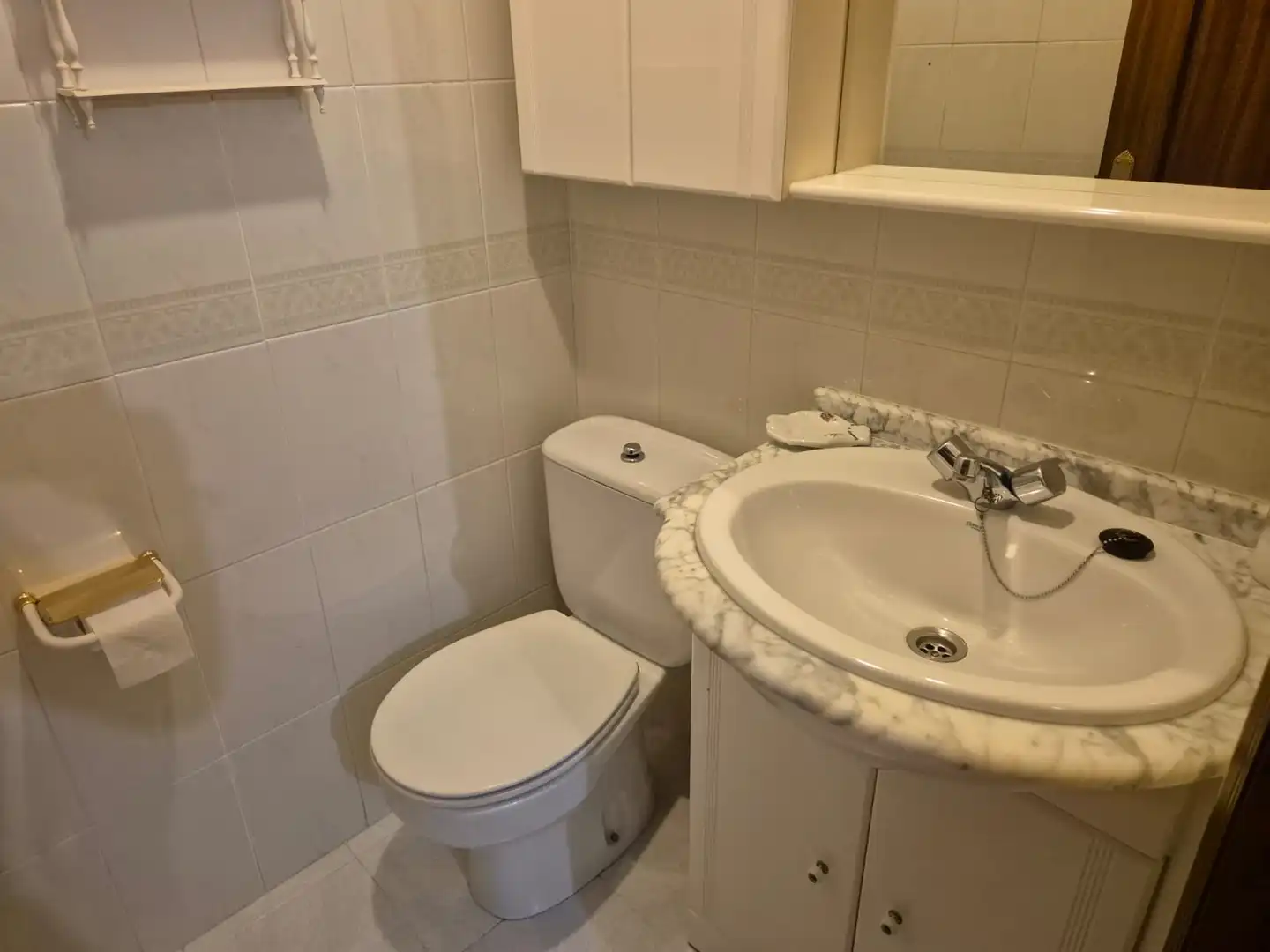 Bathroom of Flat for sale in Palencia  with Heating, Parquet flooring and Terrace